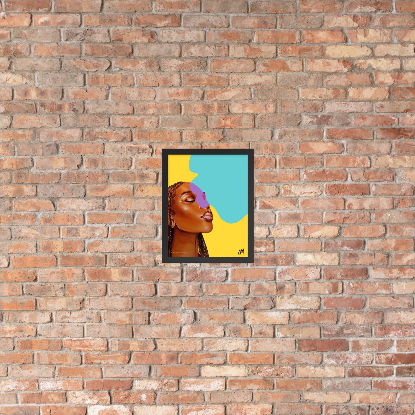 Message Received, Thank you Framed poster