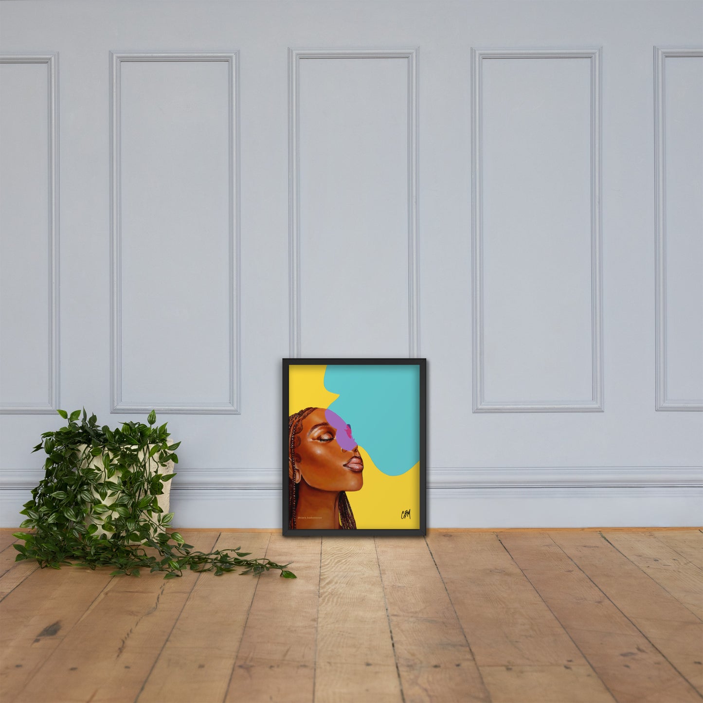 Message Received, Thank you Framed poster