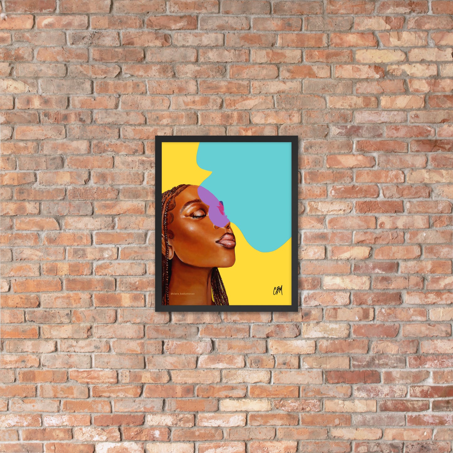 Message Received, Thank you Framed poster