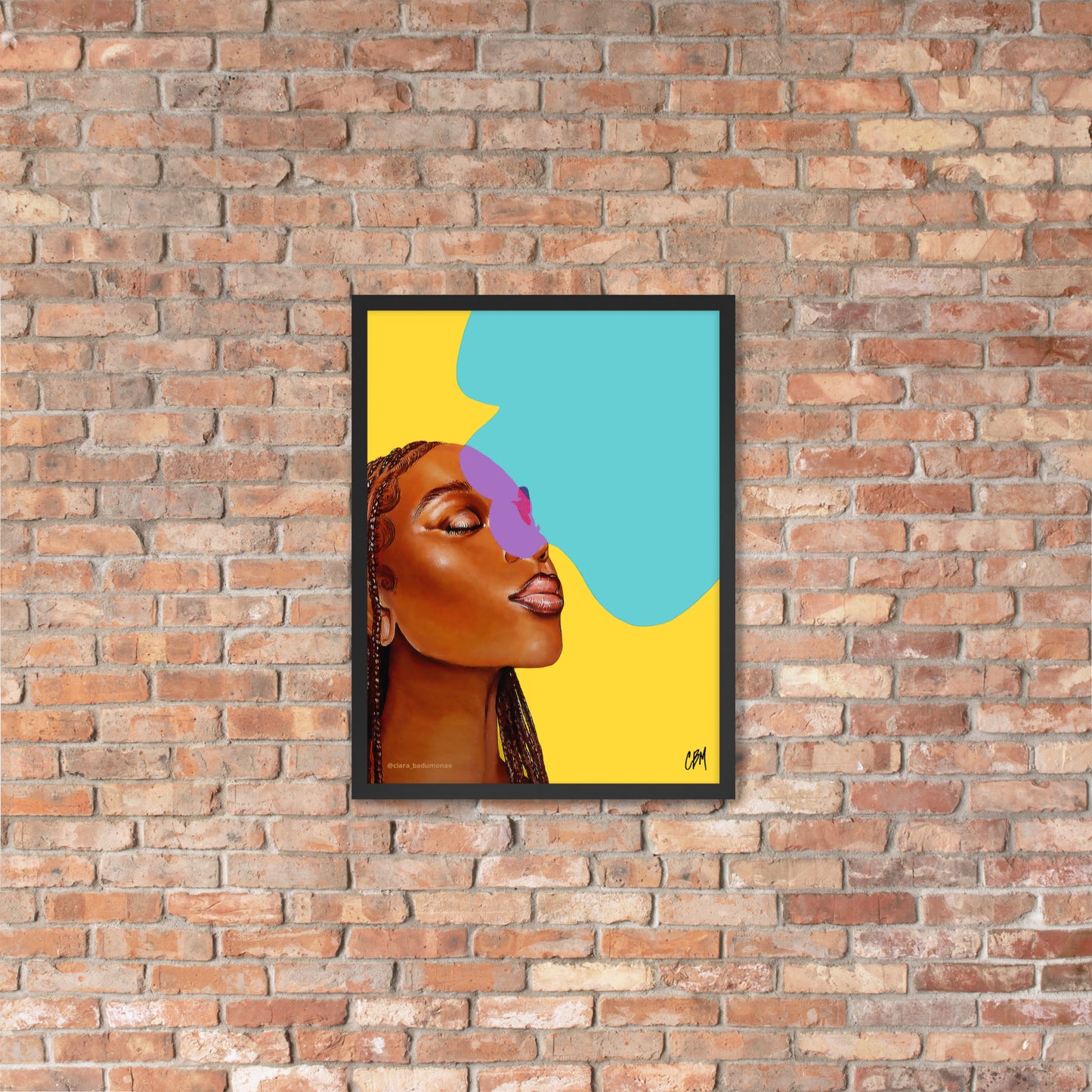 Message Received, Thank you Framed poster