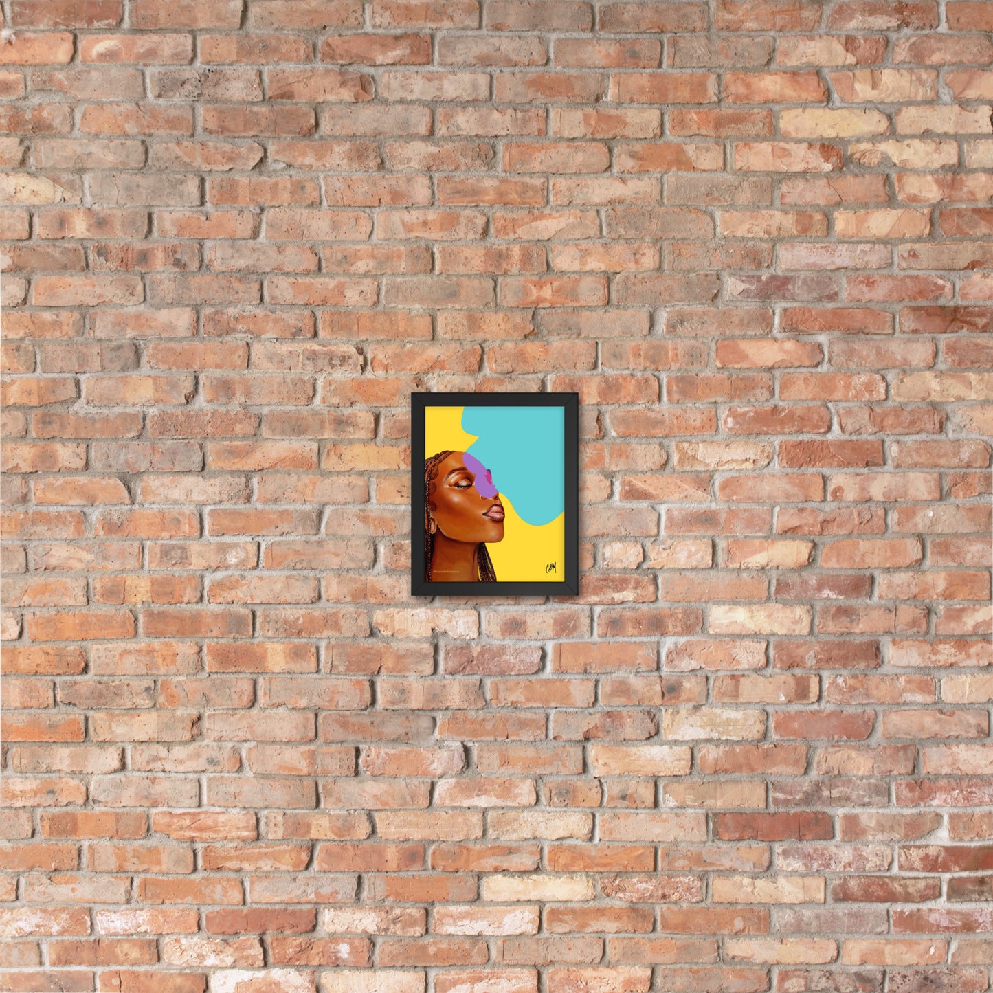 Message Received, Thank you Framed poster
