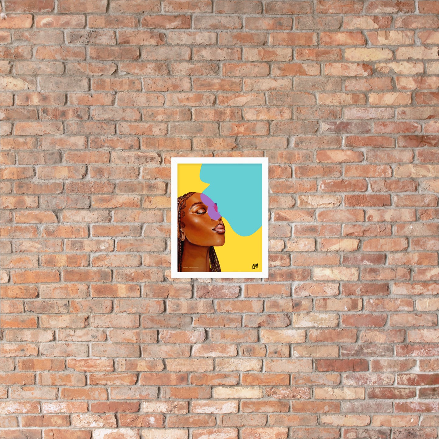 Message Received, Thank you Framed poster