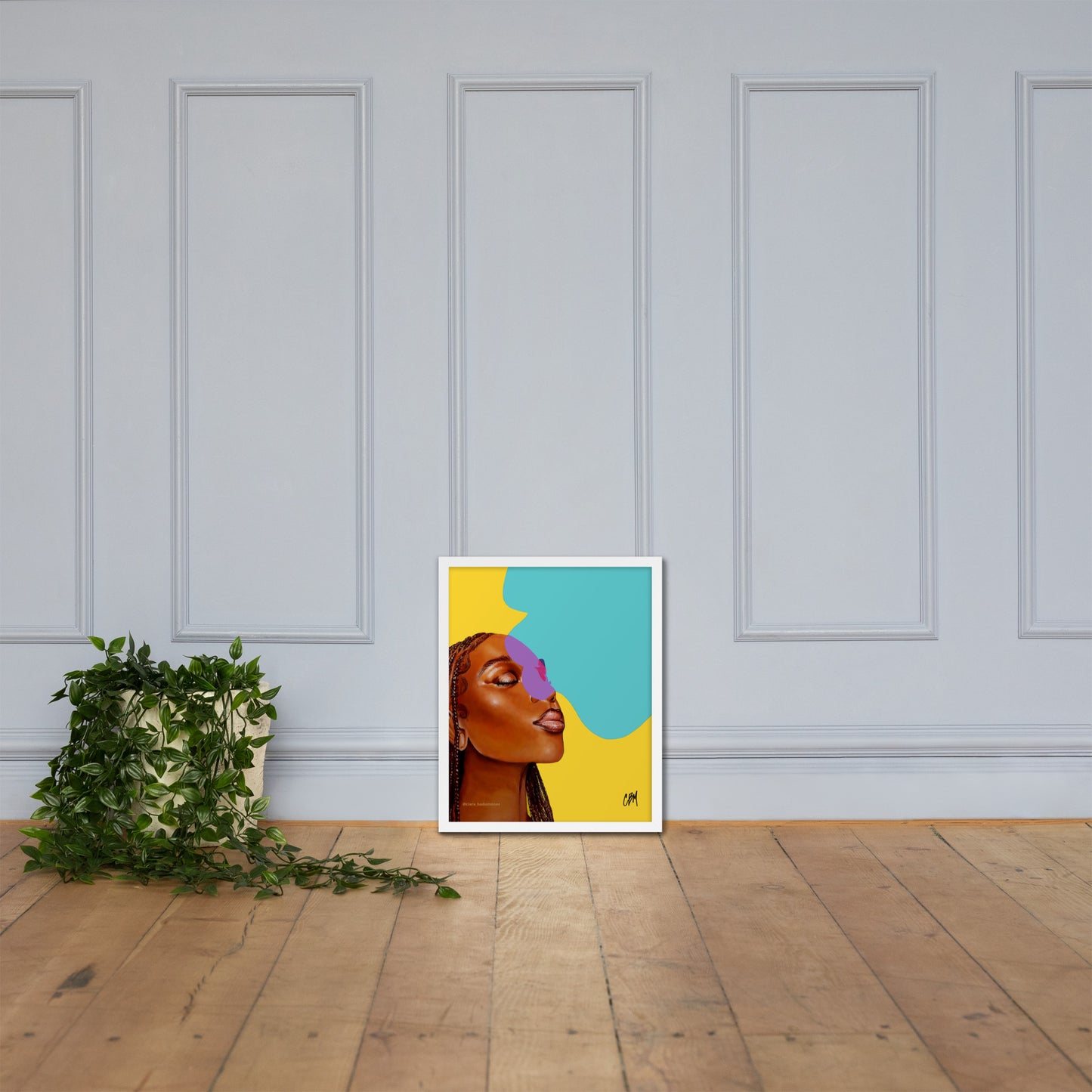 Message Received, Thank you Framed poster