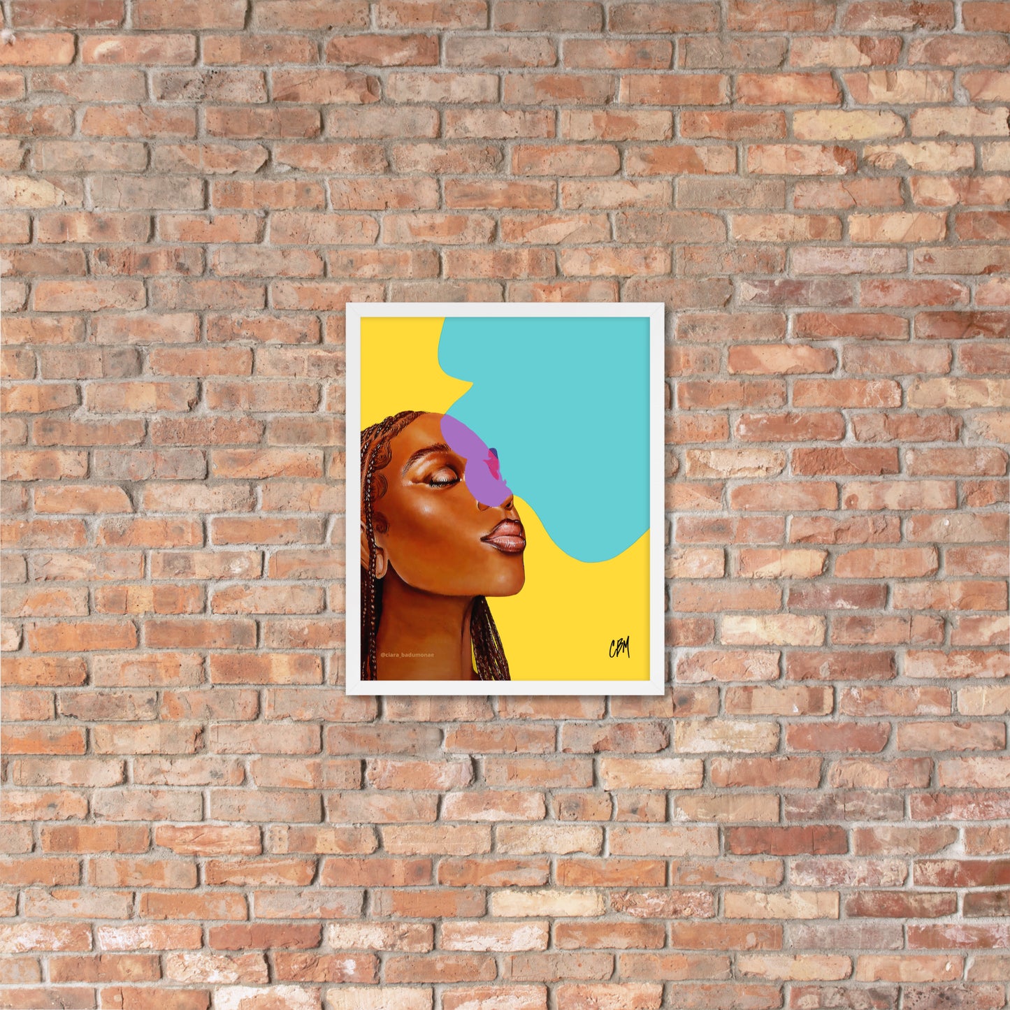Message Received, Thank you Framed poster