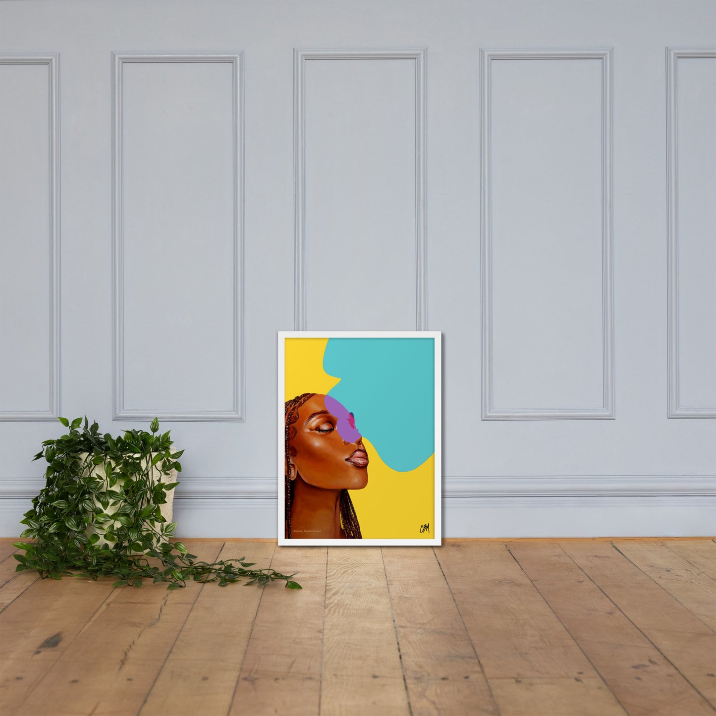 Message Received, Thank you Framed poster