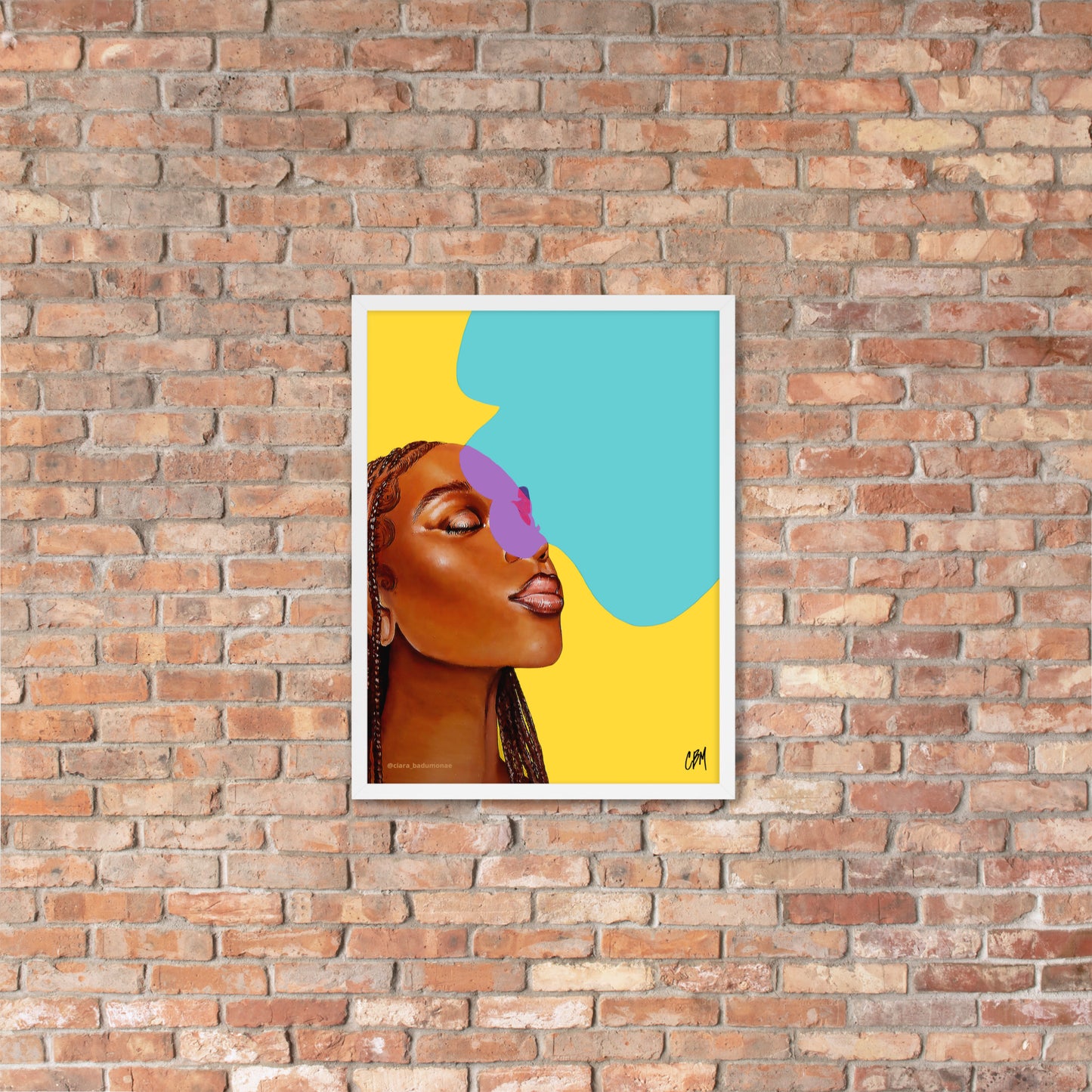 Message Received, Thank you Framed poster