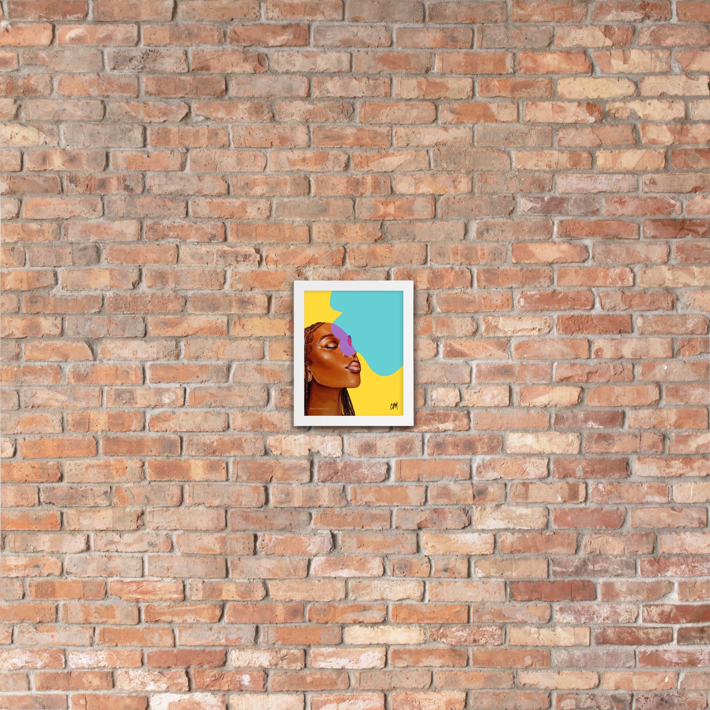 Message Received, Thank you Framed poster