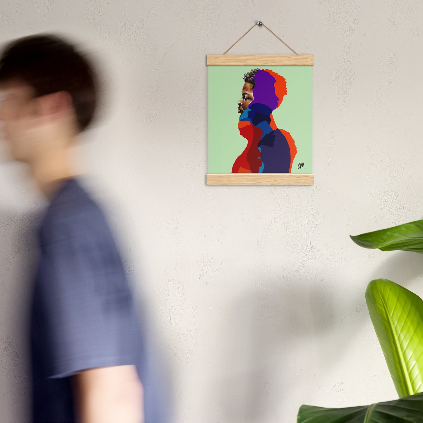 Internal Conscious Amplified II Poster with hangers