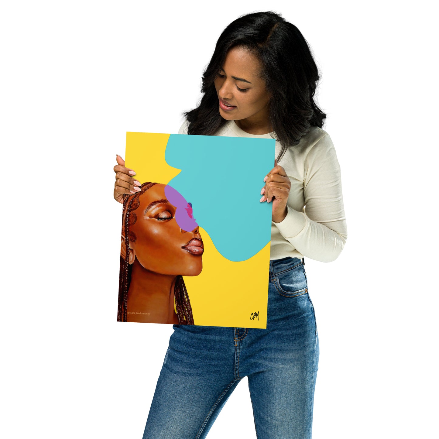 Message Received, Thank you Photo paper poster