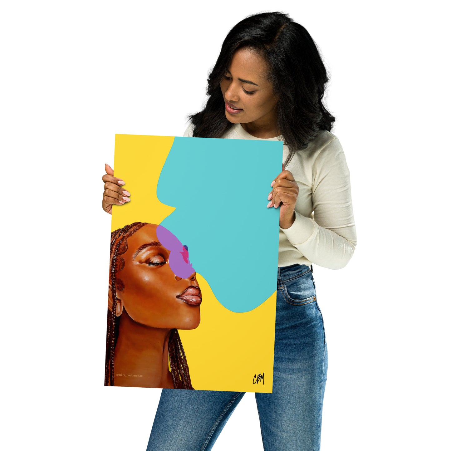 Message Received, Thank you Photo paper poster