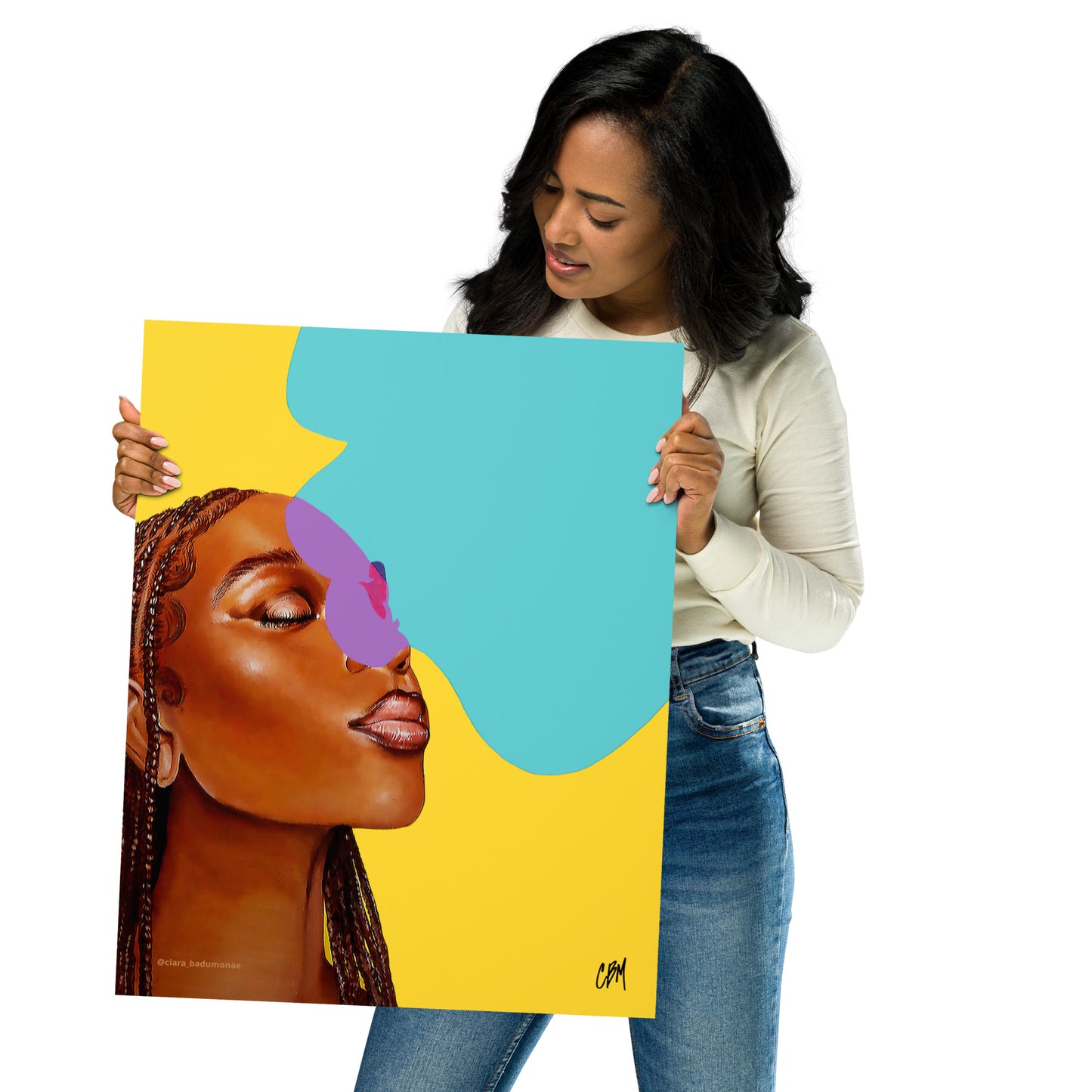 Message Received, Thank you Photo paper poster