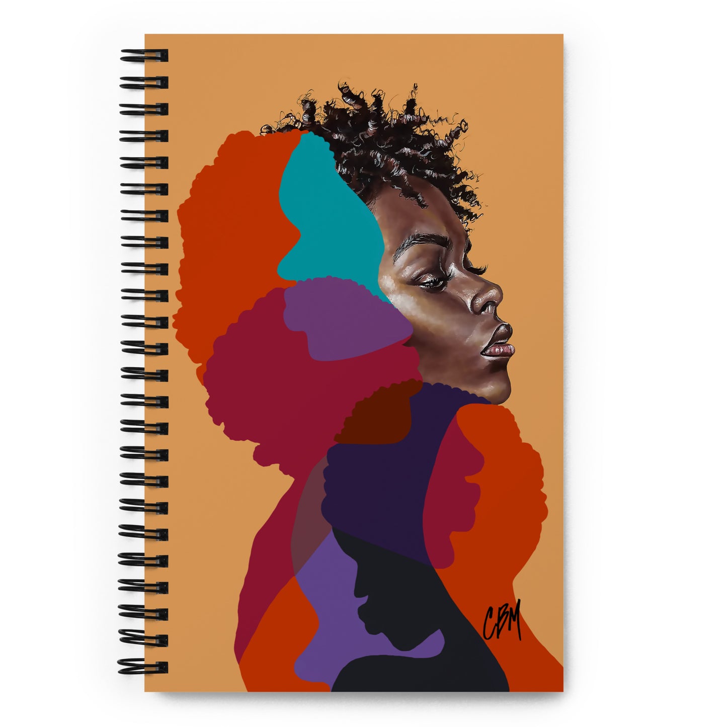 Internal Conscious Amplified Spiral notebook