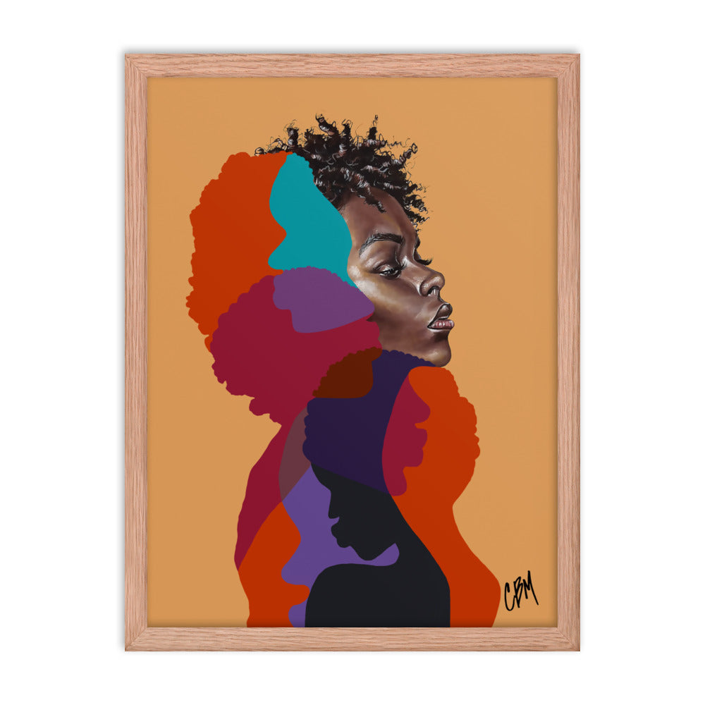 Internal Conscious Amplified Framed poster