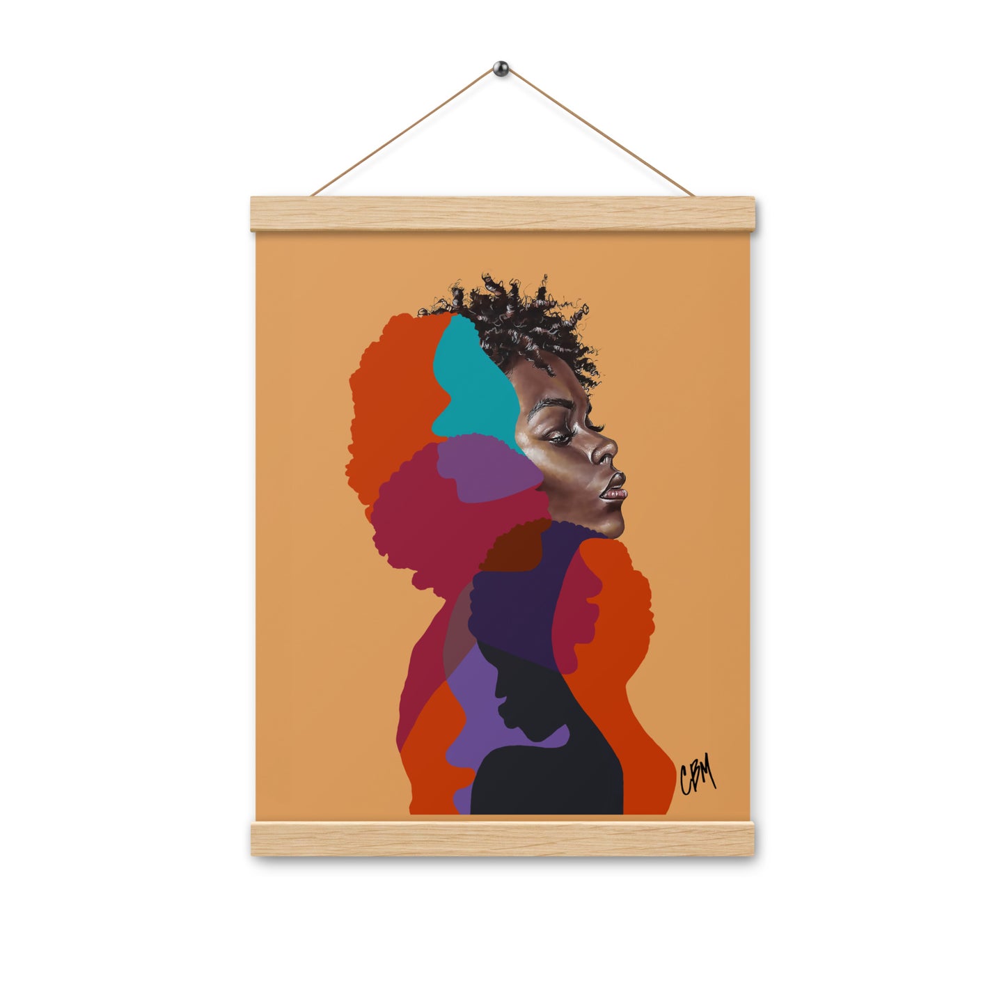 Internal Conscious Amplified Poster with hangers