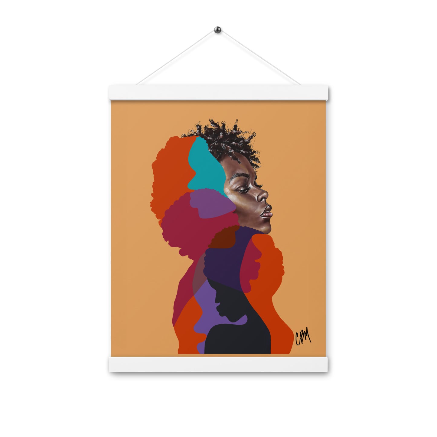 Internal Conscious Amplified Poster with hangers