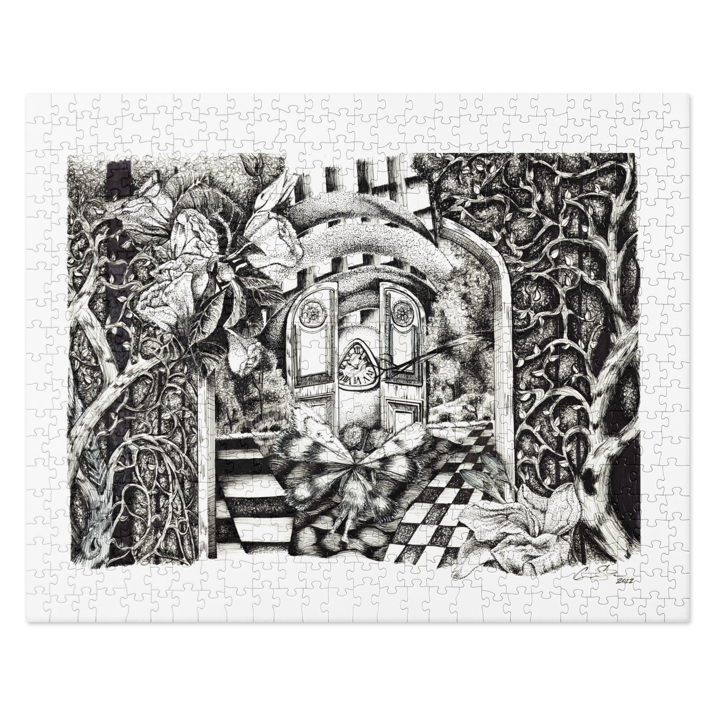 Inky Wonderland Jigsaw puzzle