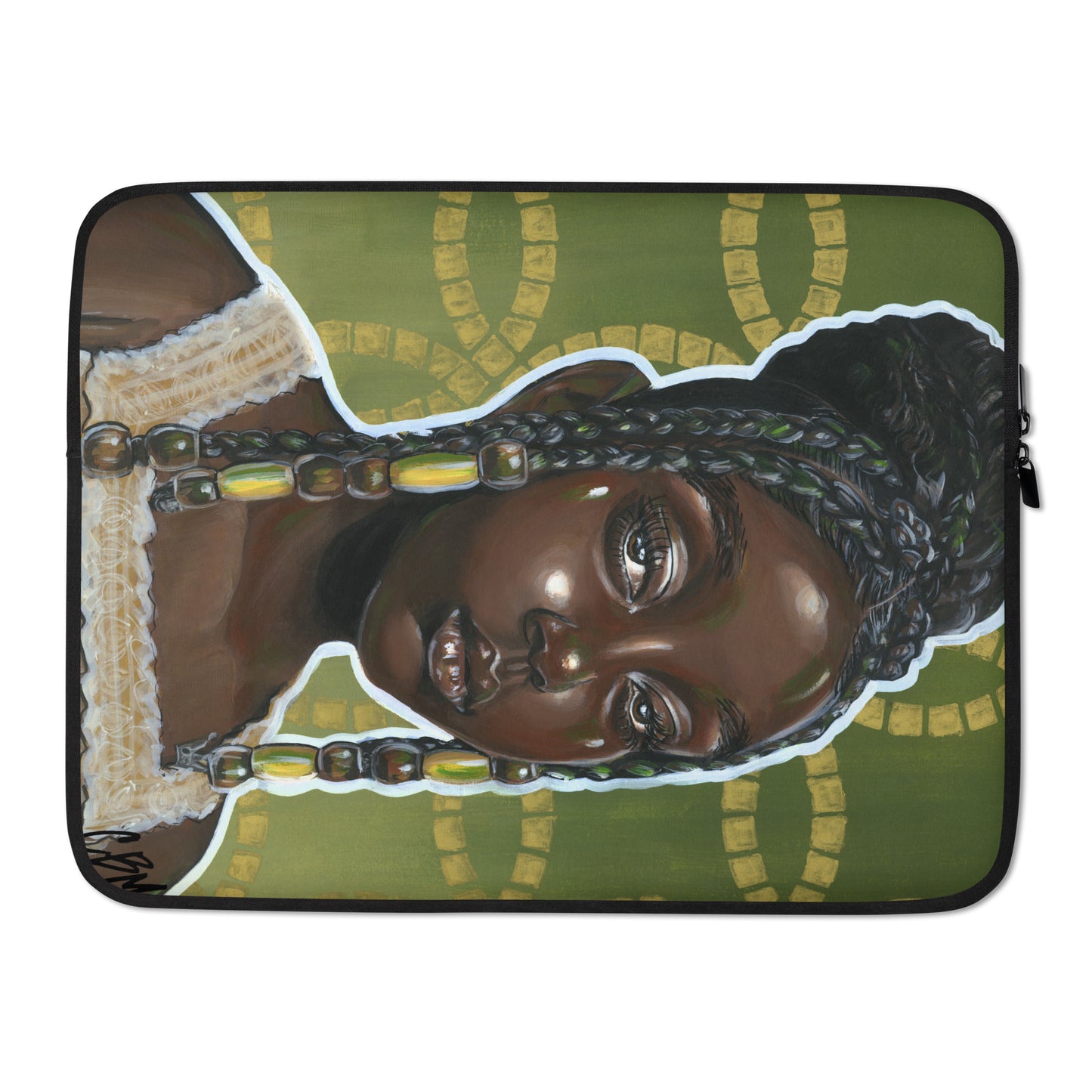 Gouache Gyal 1 Laptop Sleeve