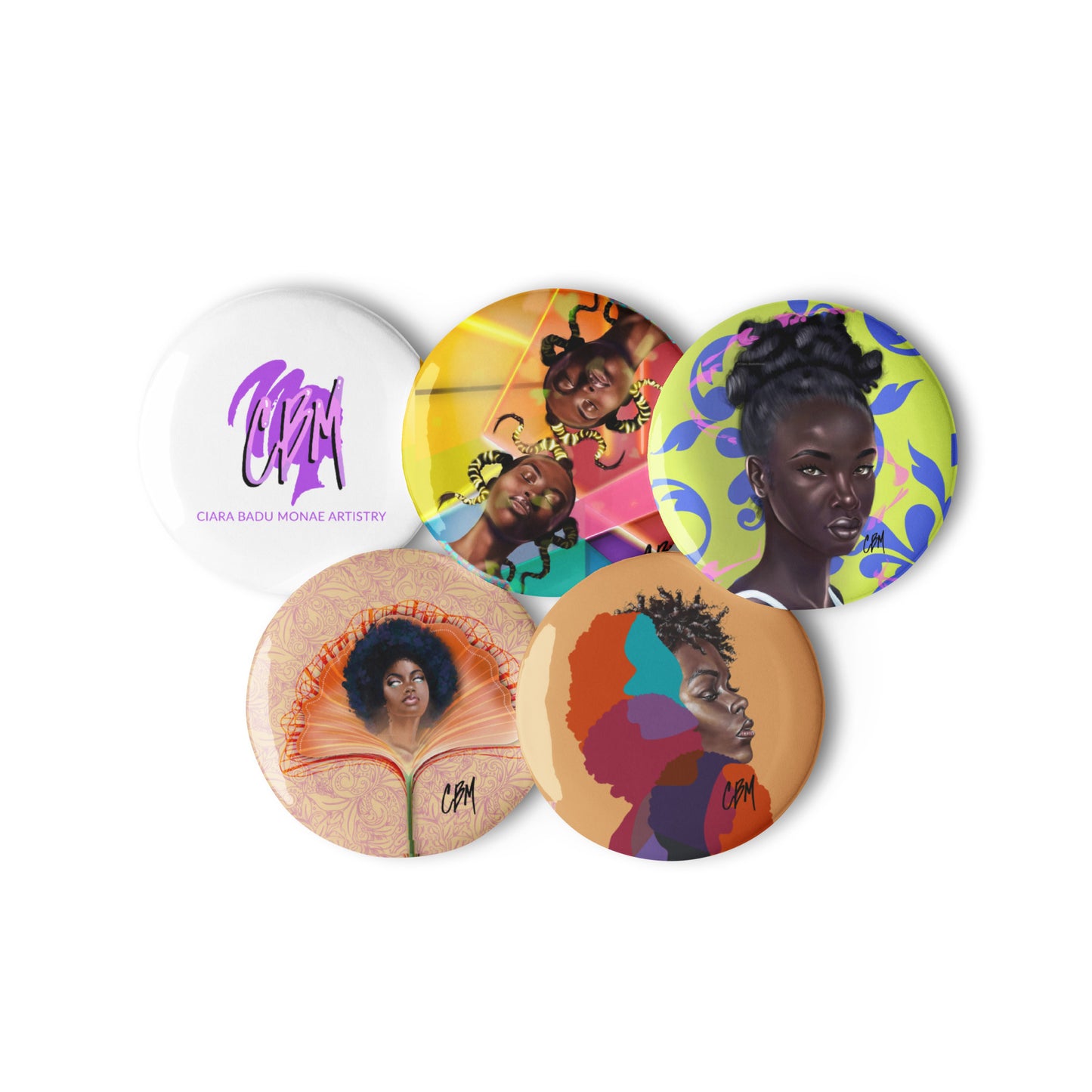 CBMA Fall'23 Set of pin buttons