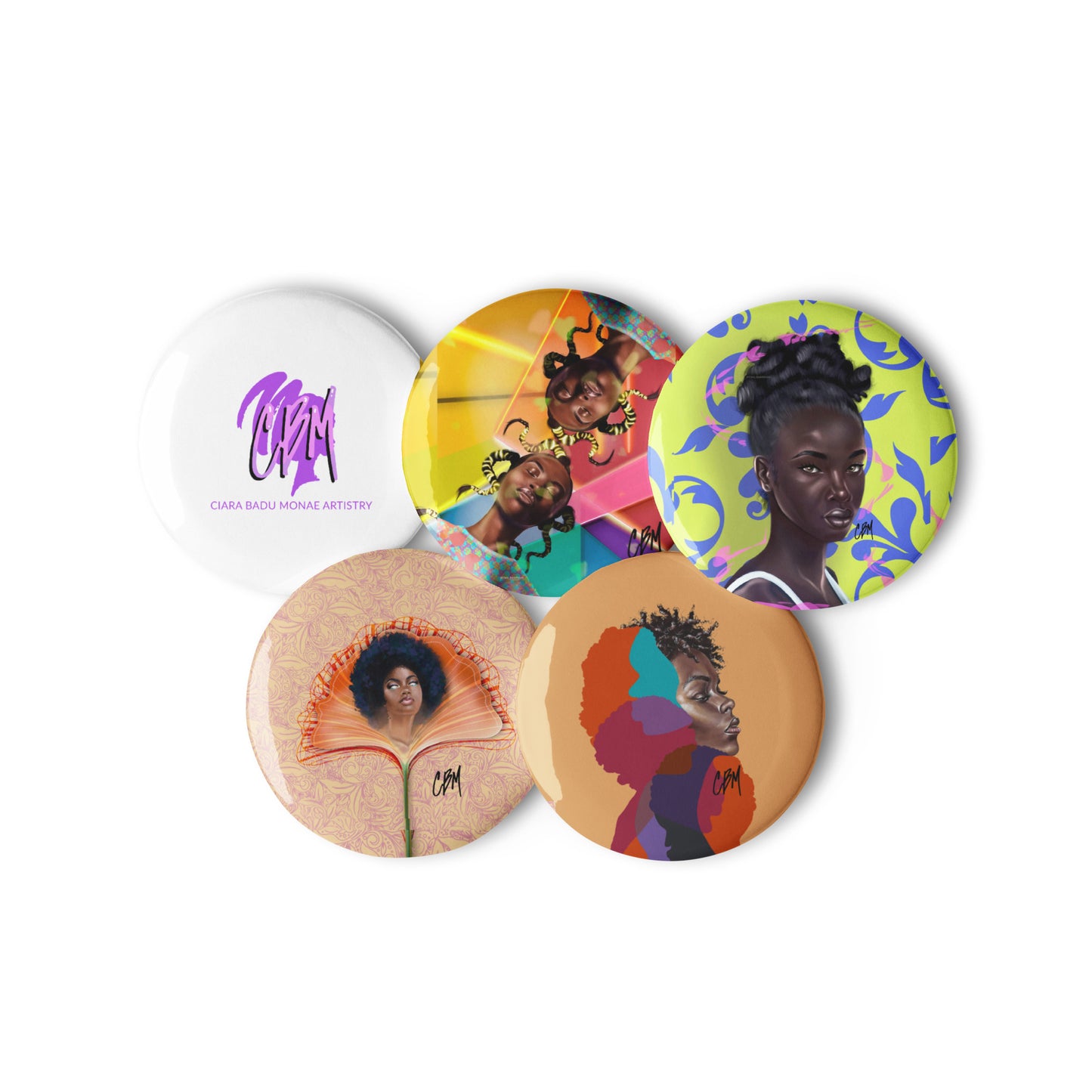 CBMA Fall'23 Set of pin buttons