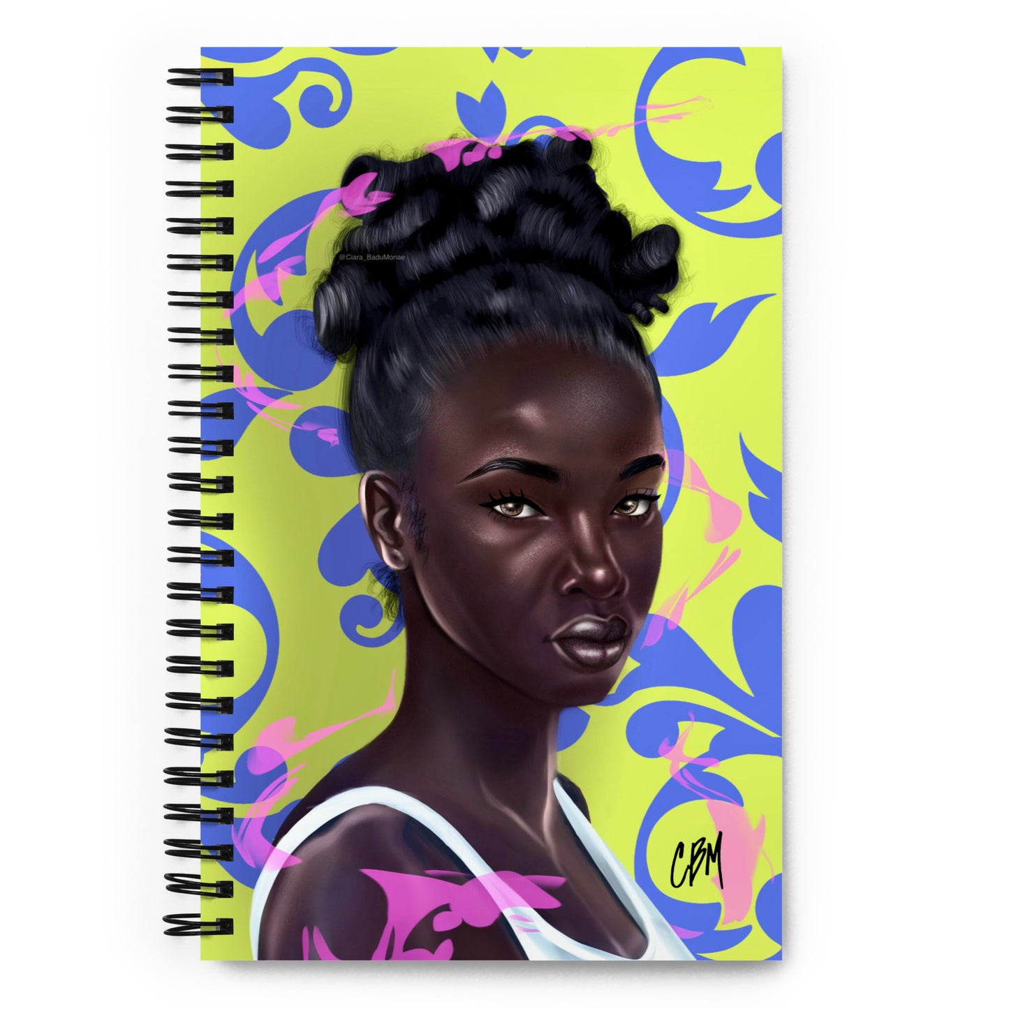 Digital Gyal 1 Spiral notebook