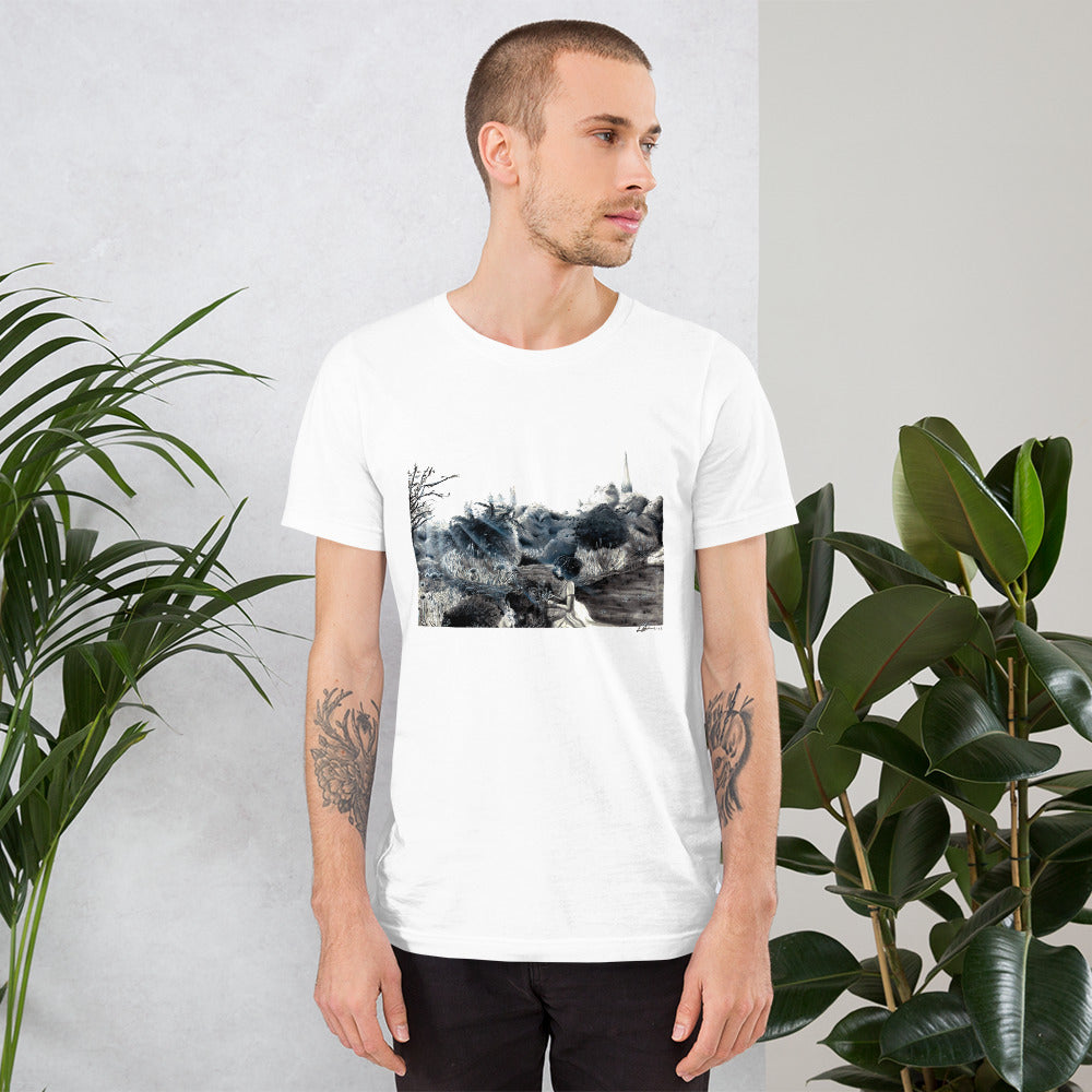 Abundance in the Evergreen Unisex t-shirt